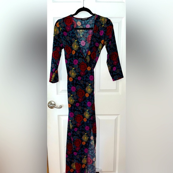 American Apparel Multicolor Floral Dress - Picture 1 of 4